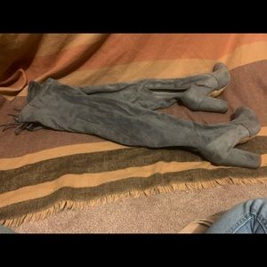 I’m selling a size 7 1/2 over the knee suede boots from Windsor